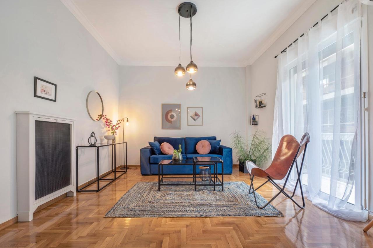 Luxury 2 Bdroom Apt- Megaro Mousikis Atenas Exterior foto