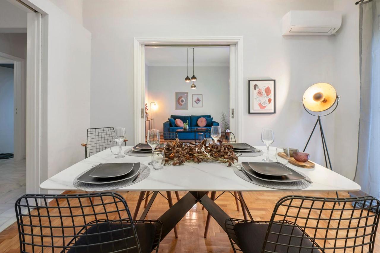 Luxury 2 Bdroom Apt- Megaro Mousikis Atenas Exterior foto